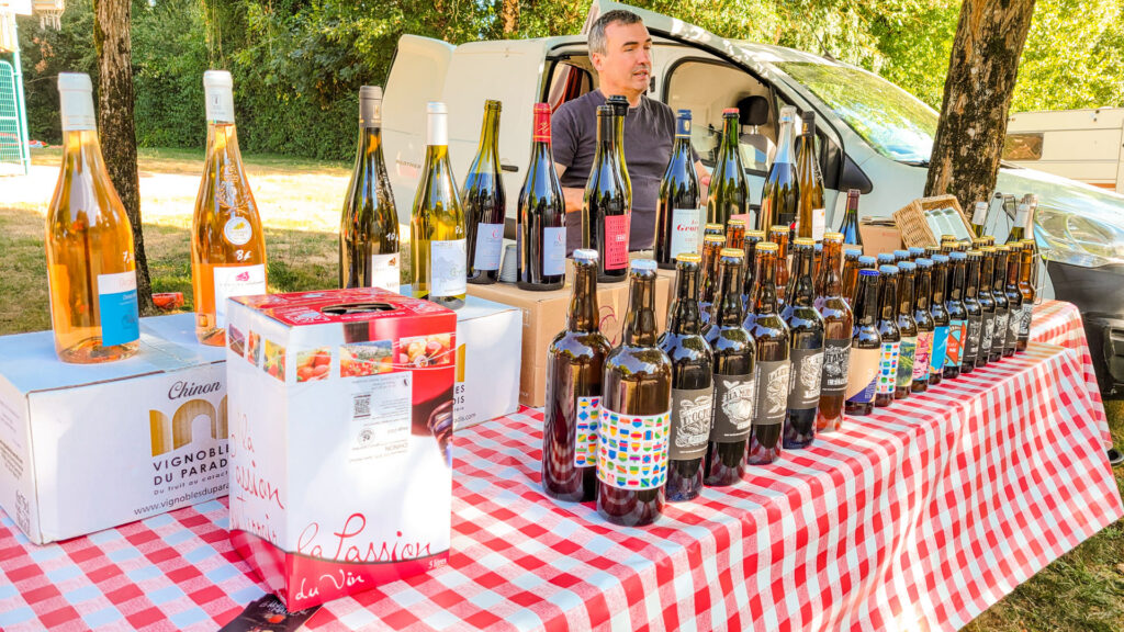 dégustation vins vignerons locaux camping la fritillaire
